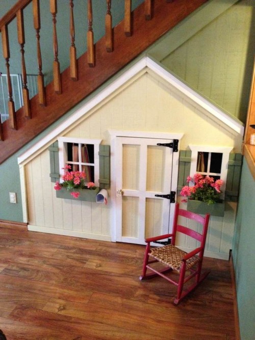 Incredible Kids Playhouses Under The Stairs