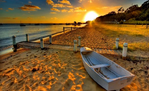 Beautiful Sunset Beach