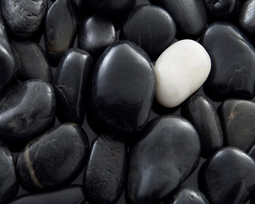 Black and White Stones