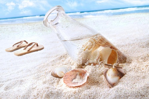 Seashells In A Bottle