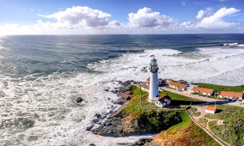California Pacific Coastline Lighthouse