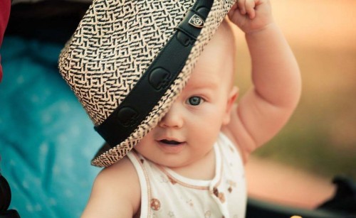 Baby with Hat