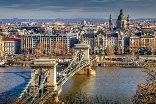 Budapest City, Danube River
