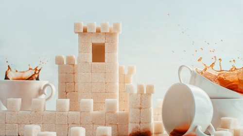 Sugar Cubes and Coffee Cups