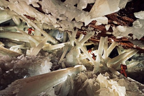 Cave of crystal
