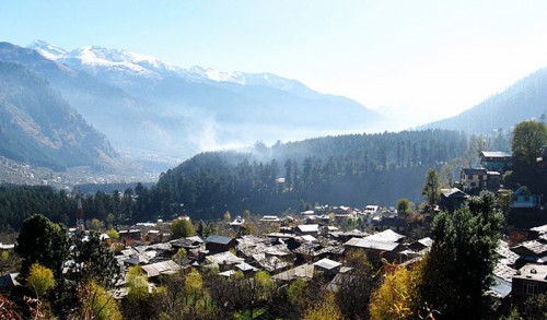 This Manali view is really awesome