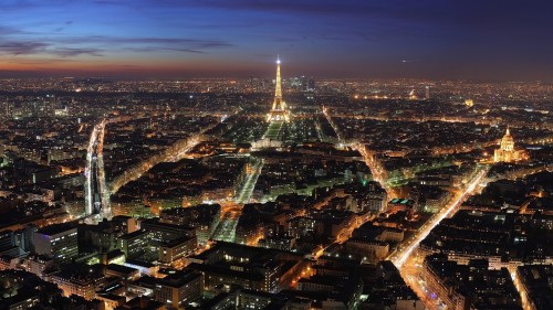 Paris city amazing night