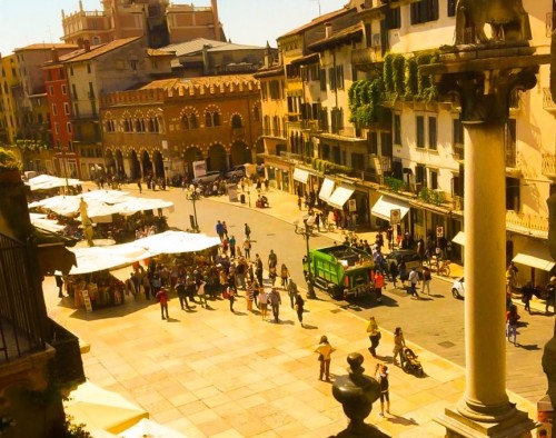 Verona is a city in northern Italy’s Veneto region famous for being the setting of Shakespeare’s "Romeo and Juliet."