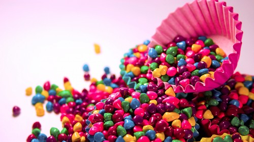 Colorful candys