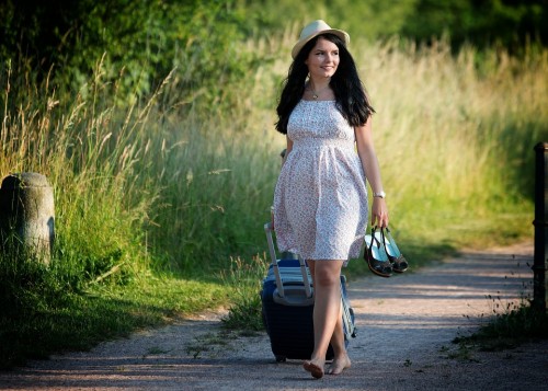 Every girl traveling to different destinations has a summer story ,