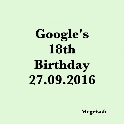 Google's 18th Birthday