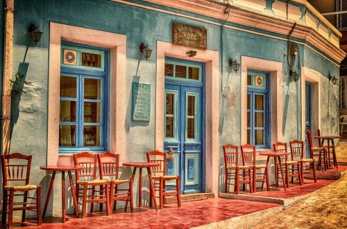 An Old Cafe