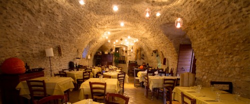 Restaurant in tunnel