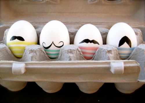 Moustache Eggs