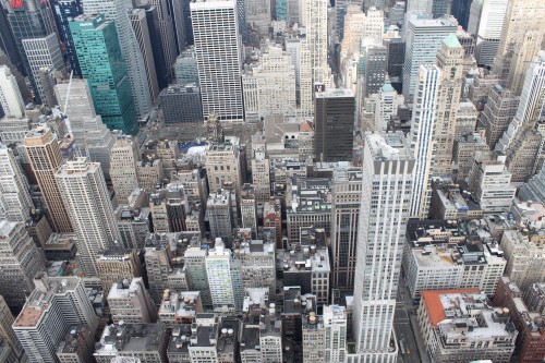 Top View Of New York buildings