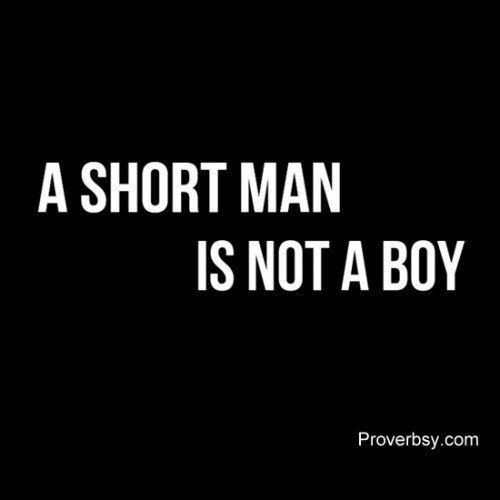 Short Man