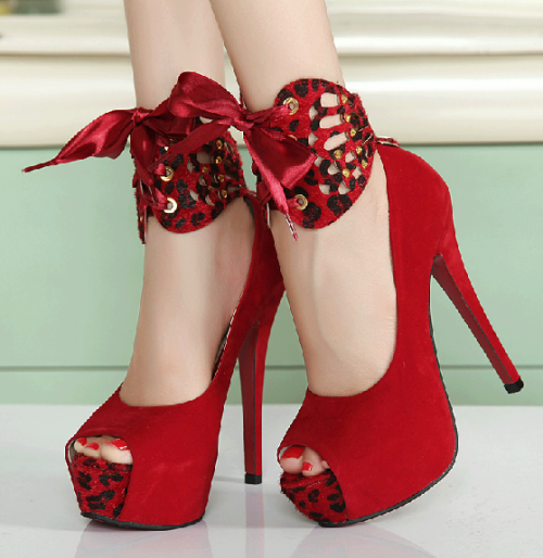 #Beautiful Red High #Heels