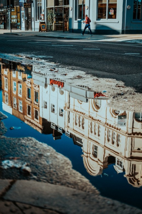 Building Reflection in Water