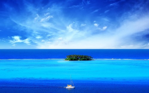 Blue Sea Blue Sky !!!