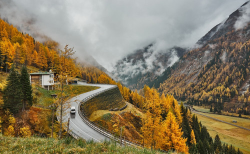 Nature, Road and Mountains