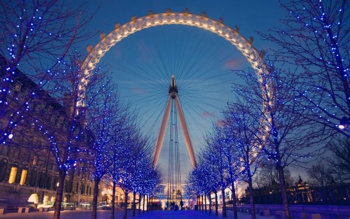 Beautiful Photo of the London Eye UK