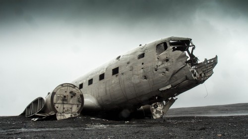 Wrecked Airplane