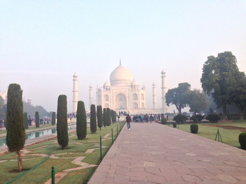 The Taj at sunrise