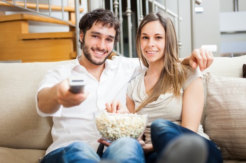 Enjoying Popcorns