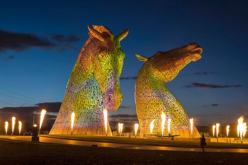 The Launch of the Kelpies Credit Kenny Lam