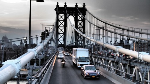 #Brooklyn #Bridge #travel #traffic #city #autos