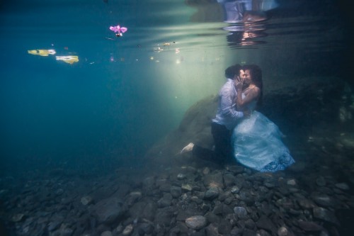 Romance under the Water
