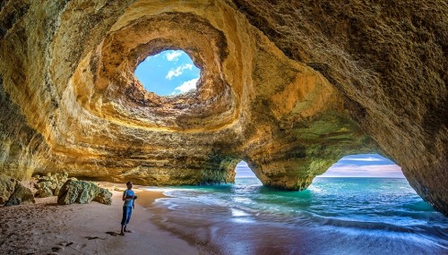 Portugal Algarve Benagil Caves