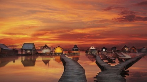 Houses on Water