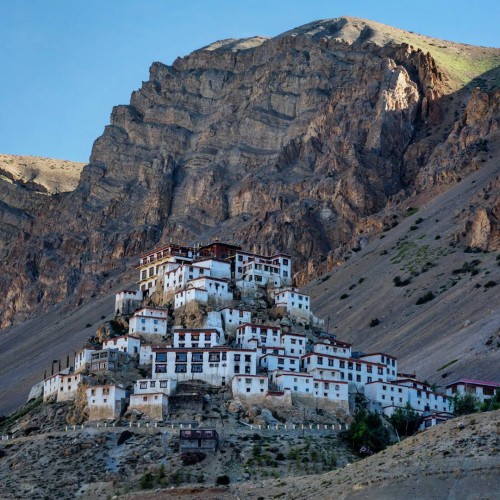 The district of Lahaul-Spiti in the Indian state of Himachal Pradesh consists of the two formerly separate districts of Lahaul and Spiti. The present administrative centre is Keylong in Lahaul