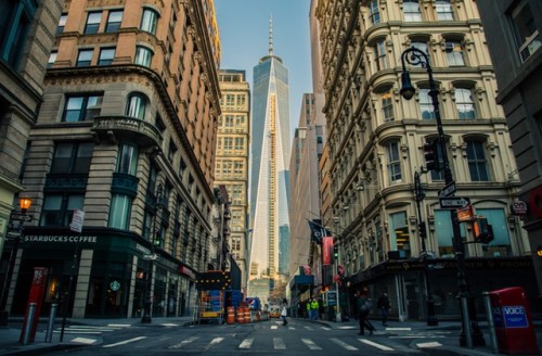 1 WTC  america,  architecture  buildings,  city  downtown,  New York,  New York City wallpaper,  one world trade center,  road,  skyscraper,  street , united states of america,  urban,  USA