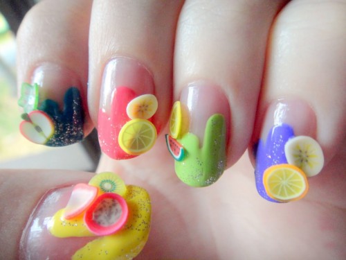 Nails Paint Fruits