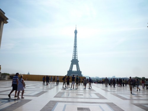 Eiffel Tower, Tourists, Europe
