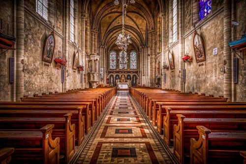 Beautiful Interior Of Church