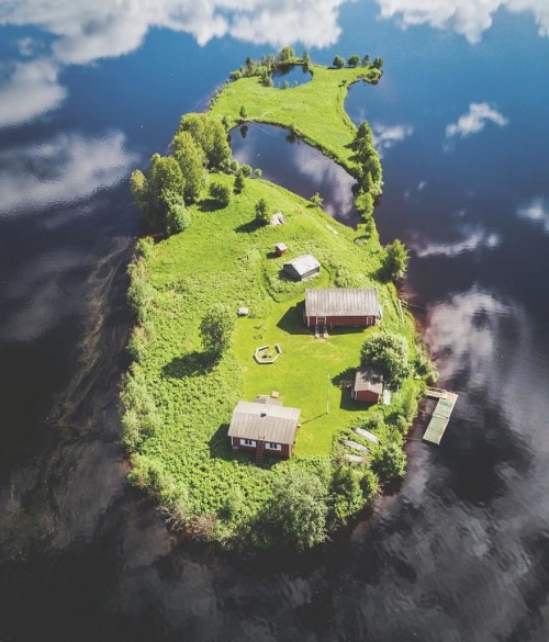 Kotisaari Island In Finland