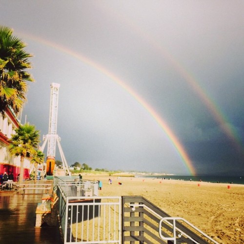 Rainbow at Santa Cruz, California