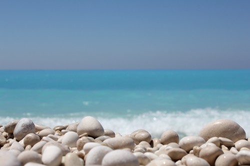 Sea Stones Beach Pebbles Seascape Journey Wave